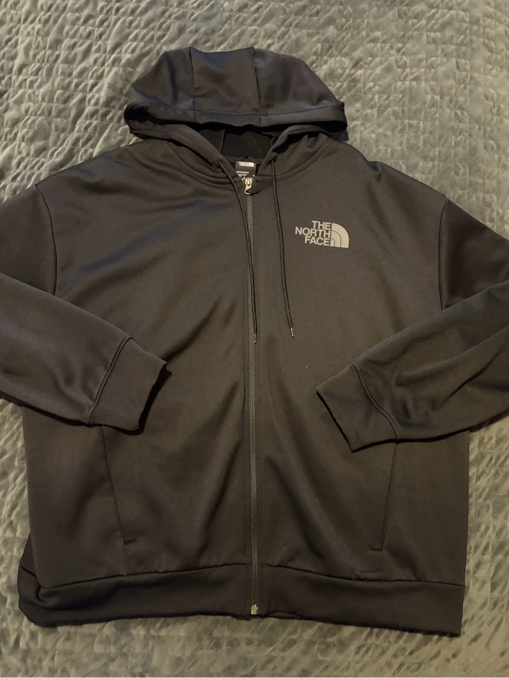 The North Face Black Full-Zip Hooded Jacket